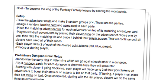 Fantasy Fantasy: Dropping The Ball