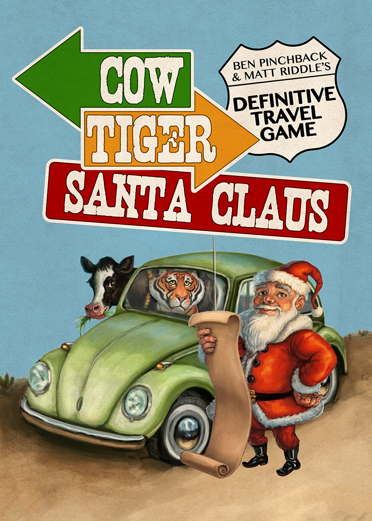 Cow Tiger Santa Claus (UK ONLY)