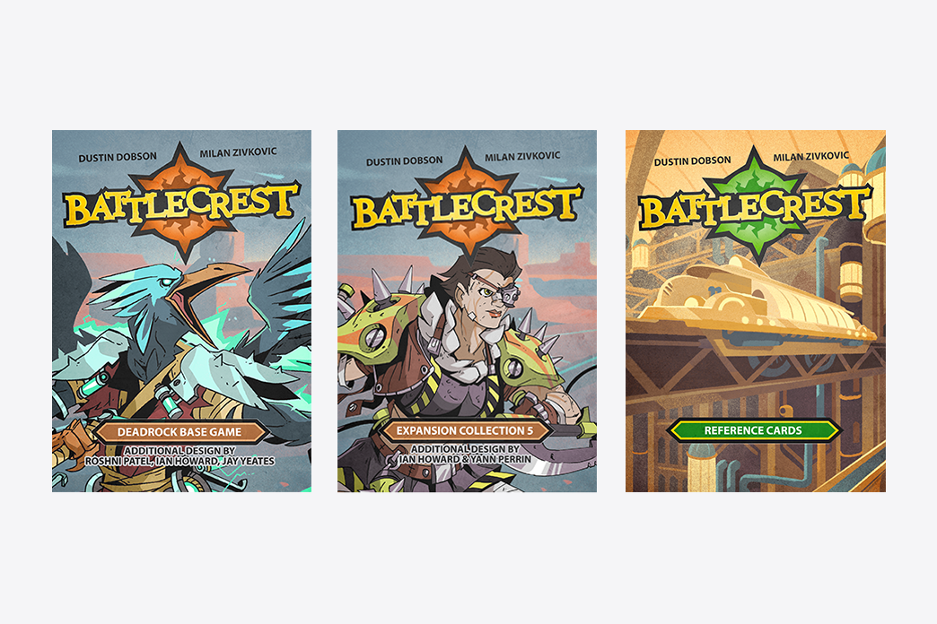 Battlecrest Overlord & Deadrock Base Game - Kickstarter Alternative (PREORDER: ESTIMATED SHIPPING FEBRUARY 2026)