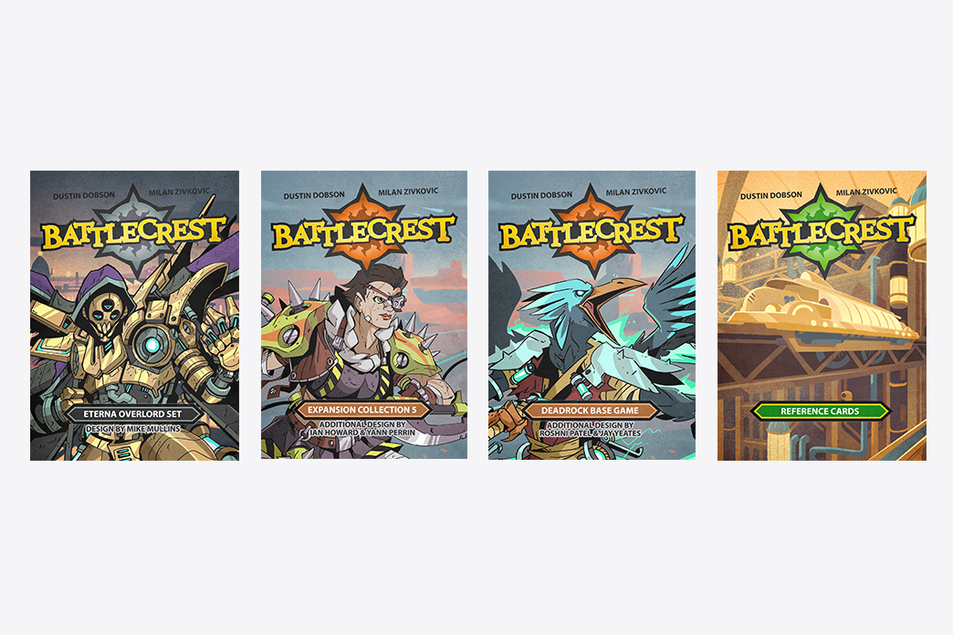 Battlecrest Overlord & Deadrock Base Game - Kickstarter Alternative (PREORDER: ESTIMATED SHIPPING FEBRUARY 2026)