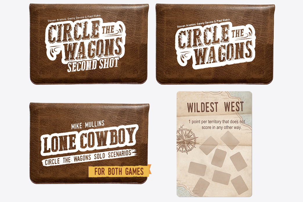 Circle the Wagons: Second Shot Kickstarter Alternative (PREORDER: ESTIMATED SHIPPING FEBRUARY 2025)