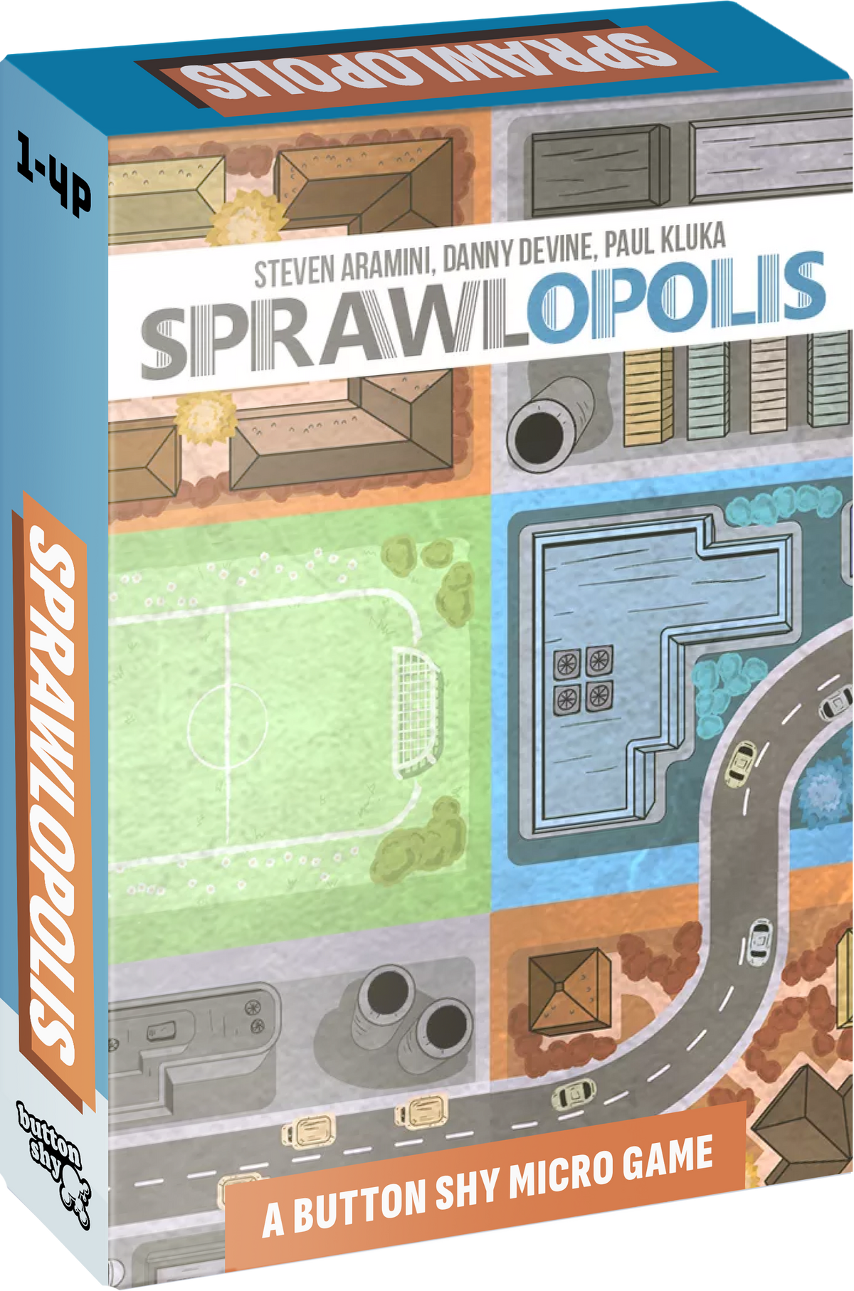 Sprawlopolis (BOXED GAME PRE-ORDER - SHIPPING IN OCTOBER 2026) – Button Shy